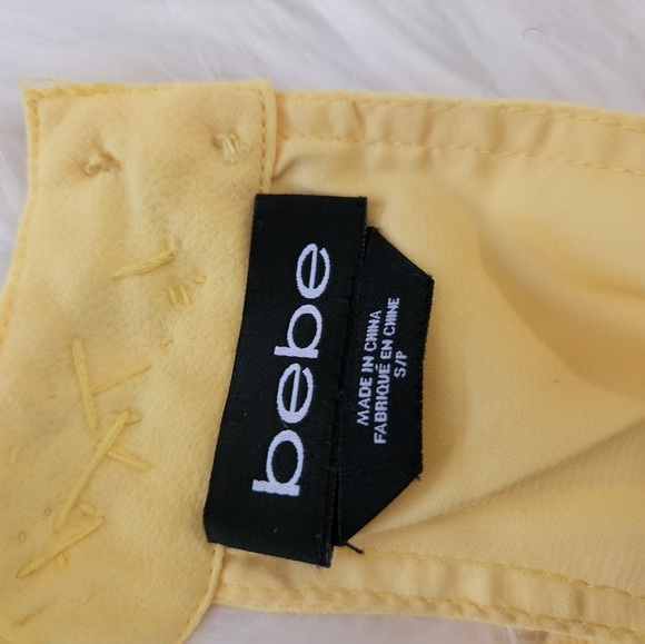 Bebe Yellow Romper - Picture 4 of 5